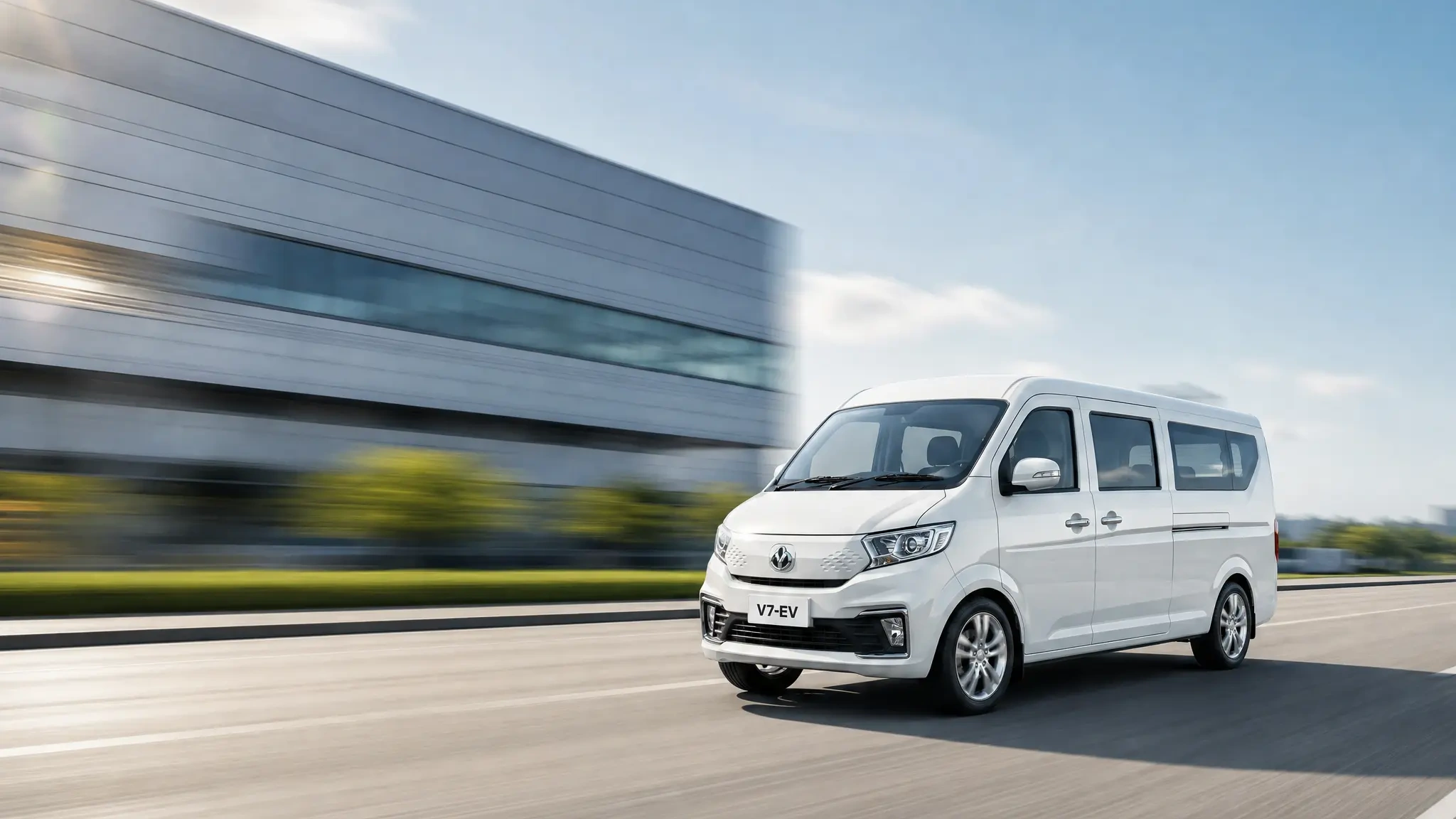 Changan Kuayue V7 on the road
