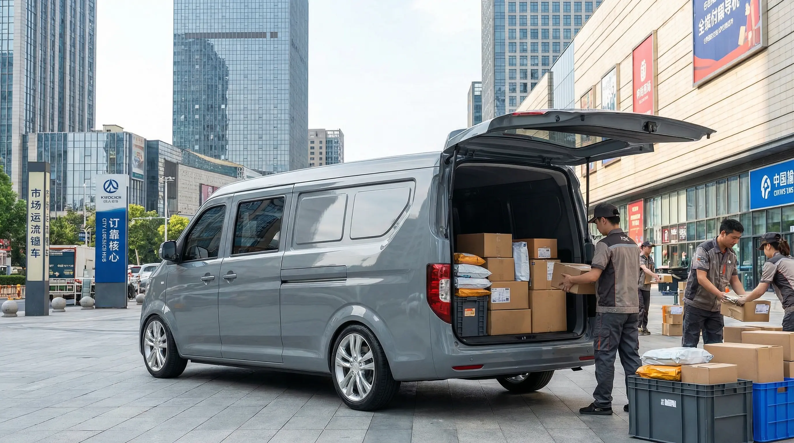 V7 EV urban courier logistics